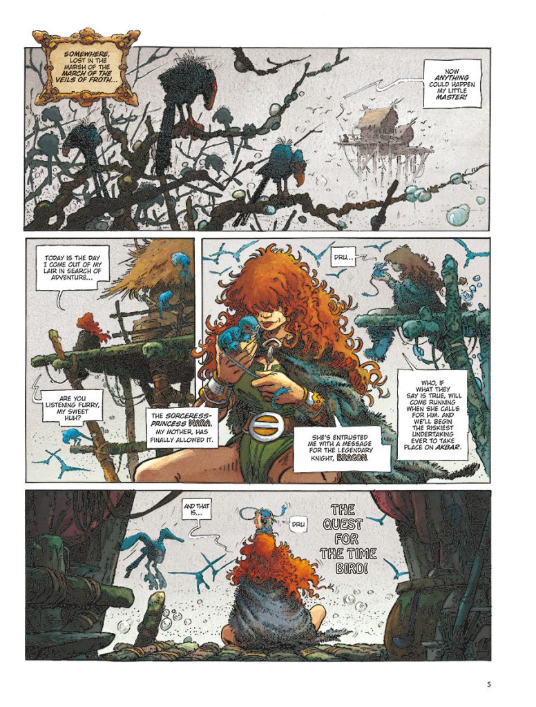 The Quest For The Time Bird Preview Page