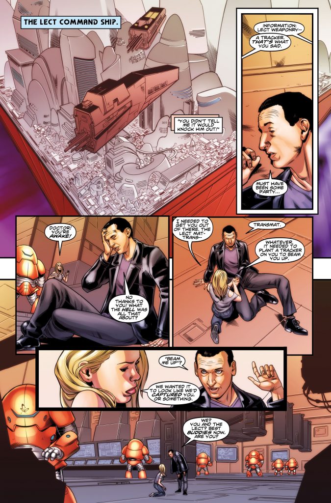 Doctor Who: The Ninth Doctor Miniseries #5 Preview Page