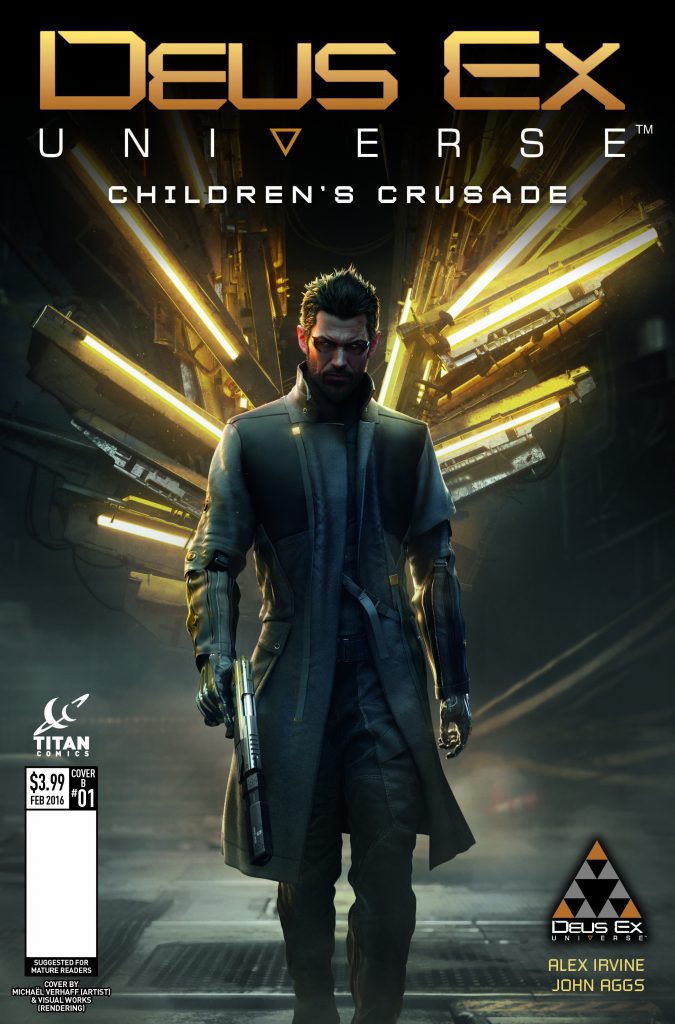 Deus Ex #1 Cover