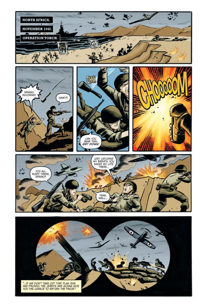 The Rocketeer at War #1 Preview Page