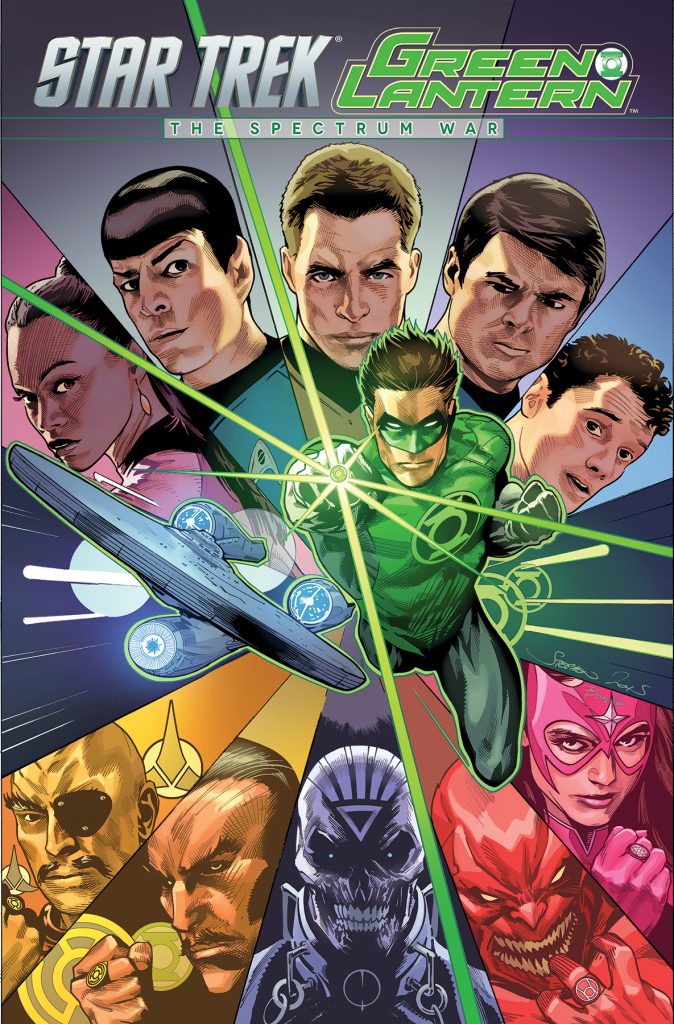 Star Trek/Green Lantern: The Spectrum War Cover