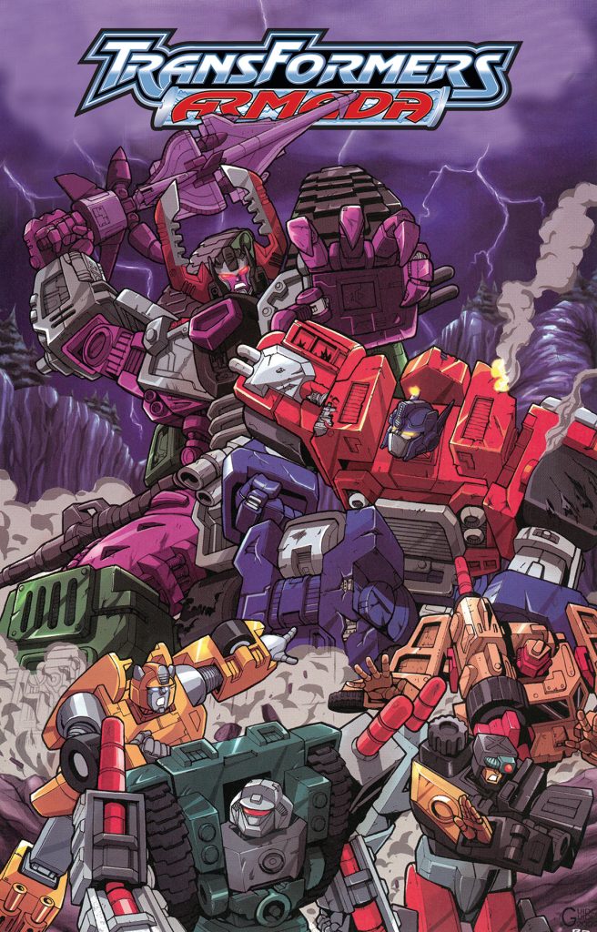 Transformers: Armada Omnibus Cover