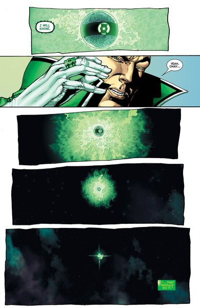 Green Lantern Corps: Edge of Oblivion #1 Preview Page