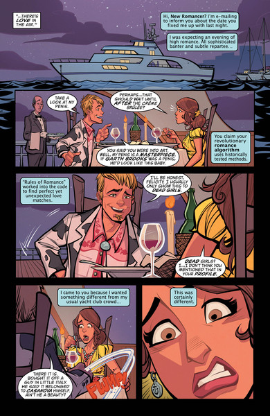 New Romancer #2 Preview Page