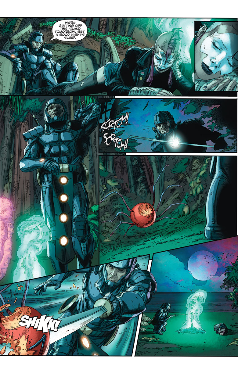 Ninjak #11 Preview Page