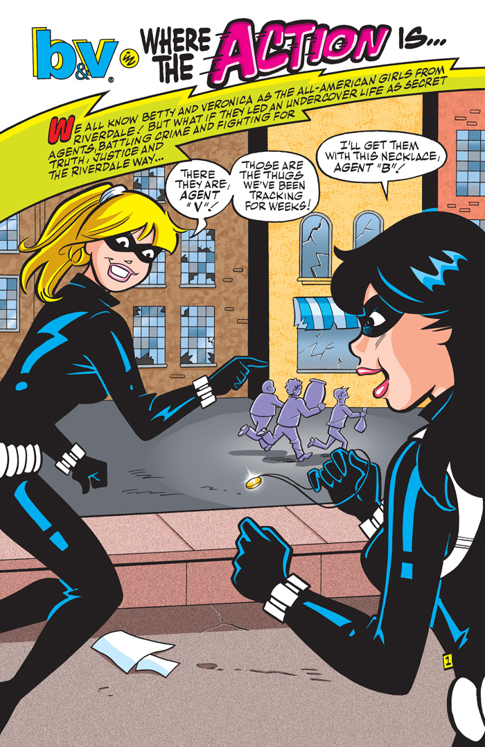 Comic Book Preview: Pep Digital Vol. #178: Agents Betty & Veronica (Digital  Exclusive) - Bounding Into Comics