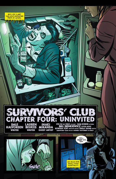 Survivor's Club #4 Preview Page