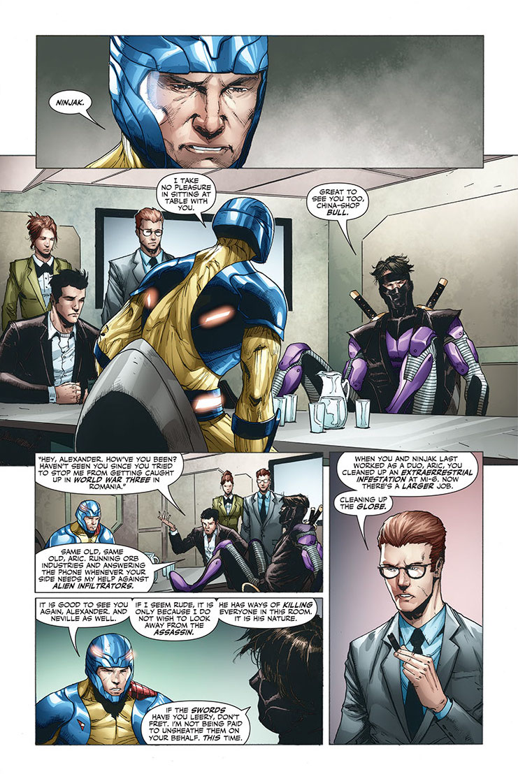 X-O Manowar #43 Preview Page