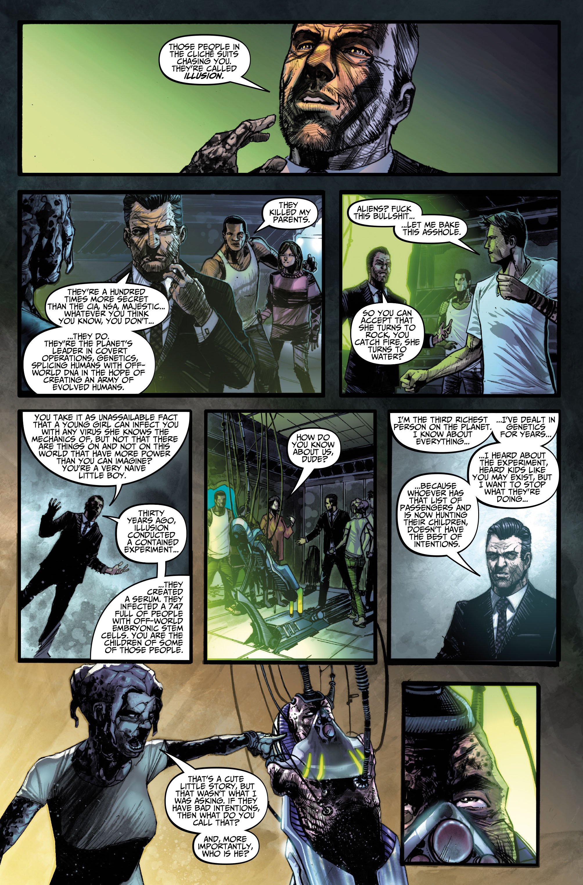 The Troop #3 Preview Page