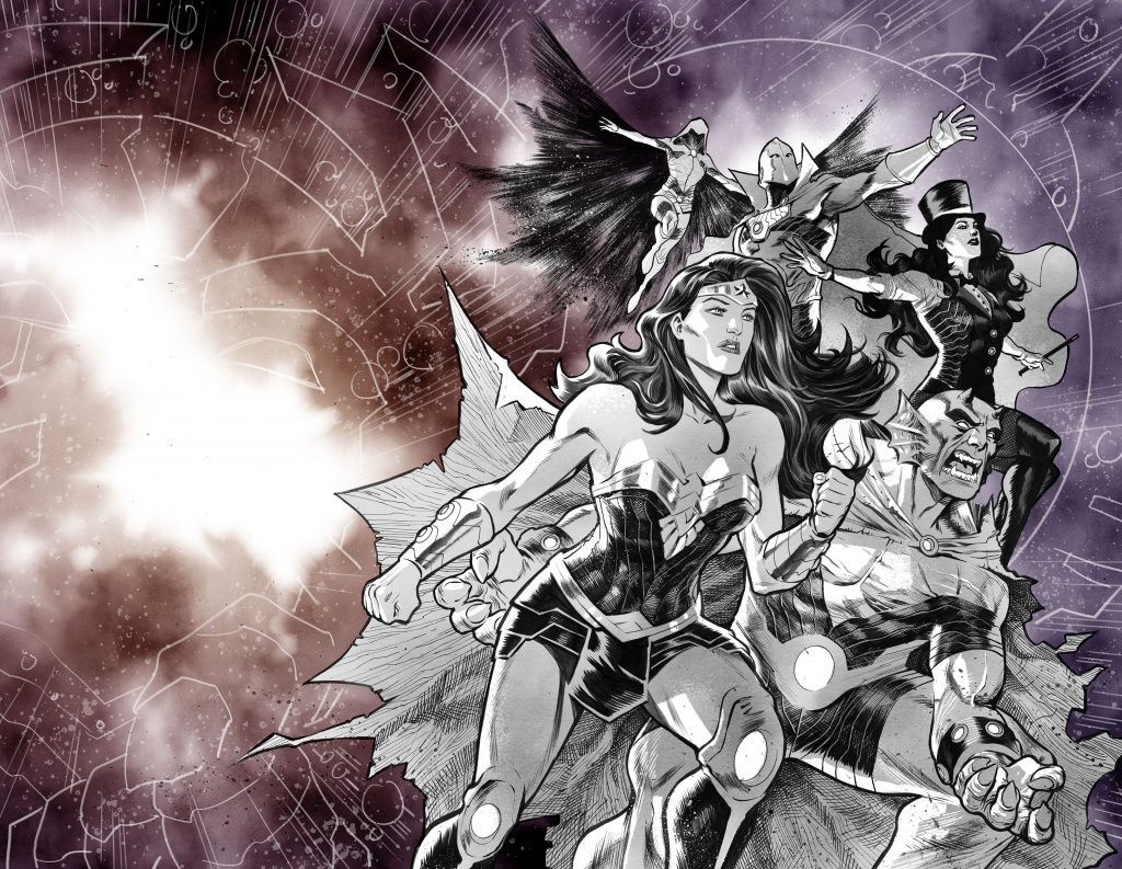 Wonder Woman Cover of Justice League: No Justice by Francis Manapul