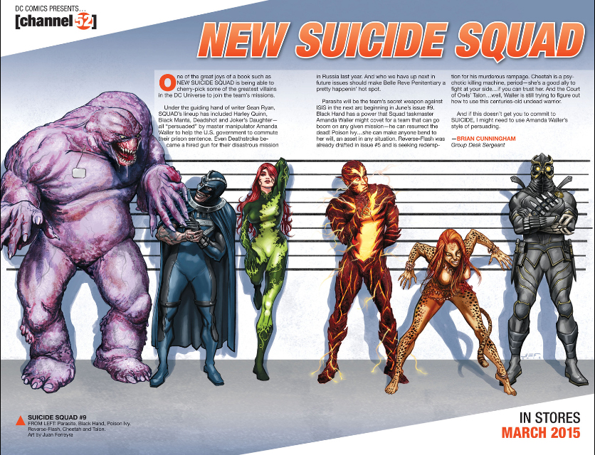 New Suicide Squad Ad featuring Cheetah - DC Comics