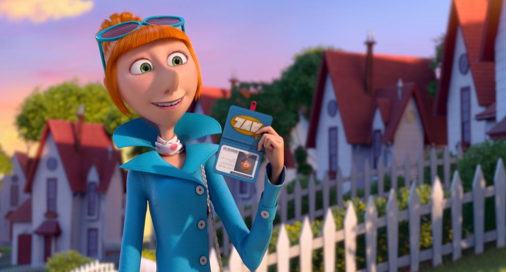 Kristen Wiig as "Lucy Wilde" in Despicable Me 2