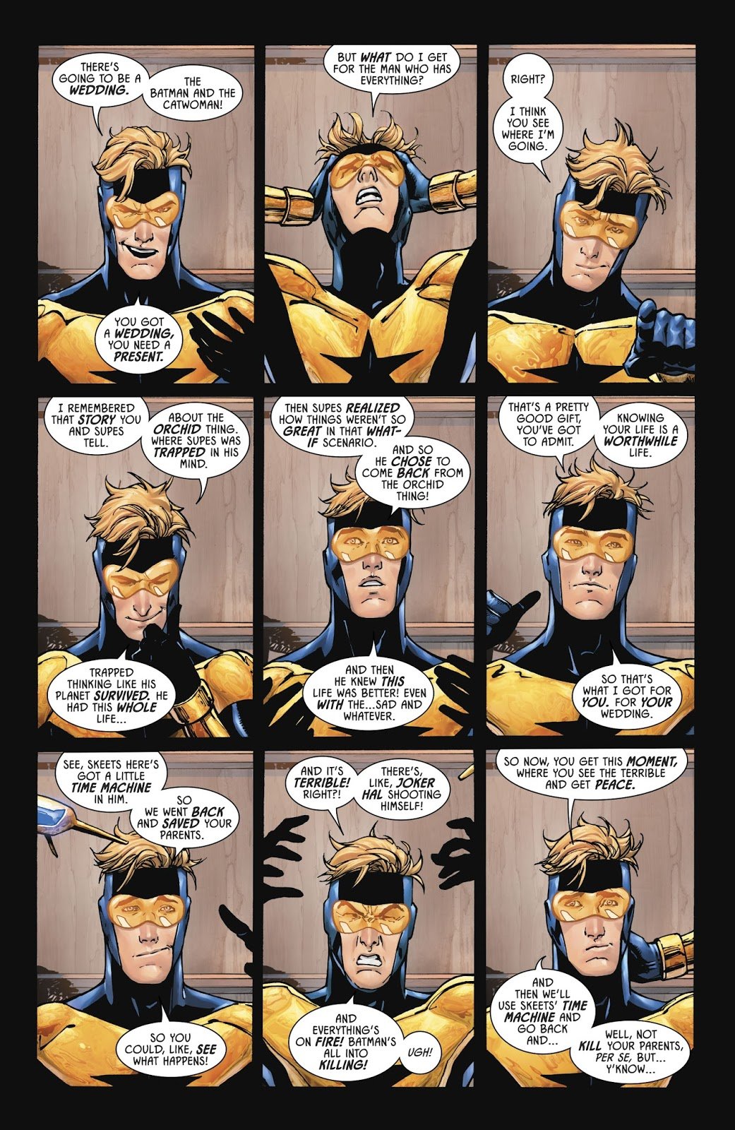 Booster Gold - The comic history of DC's time-traveling himbo