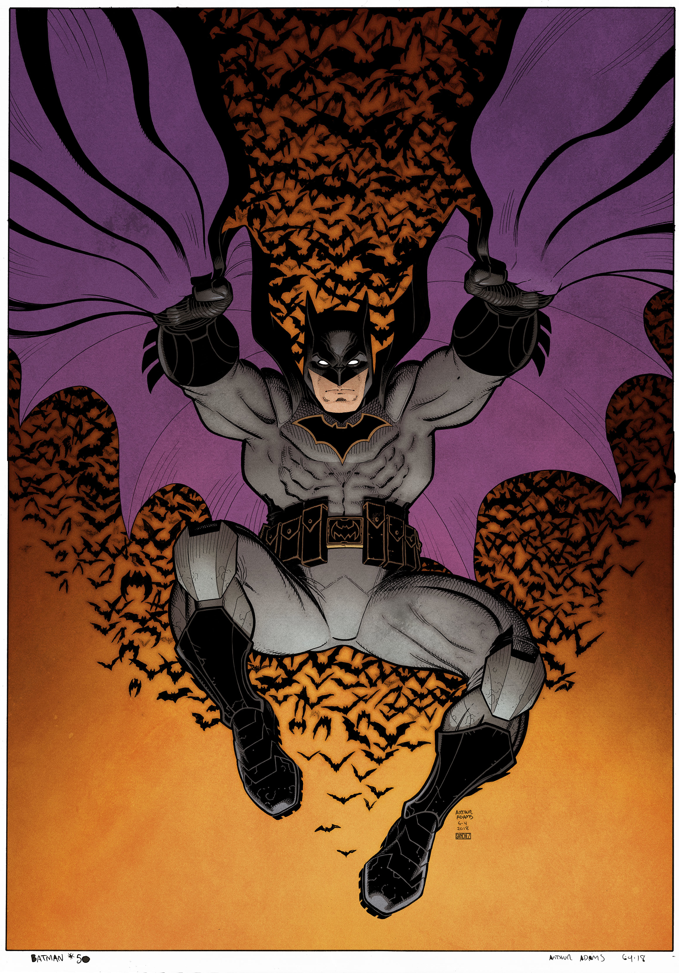 DC Comics Jim Balent Jetpack Variant Batman #50 
