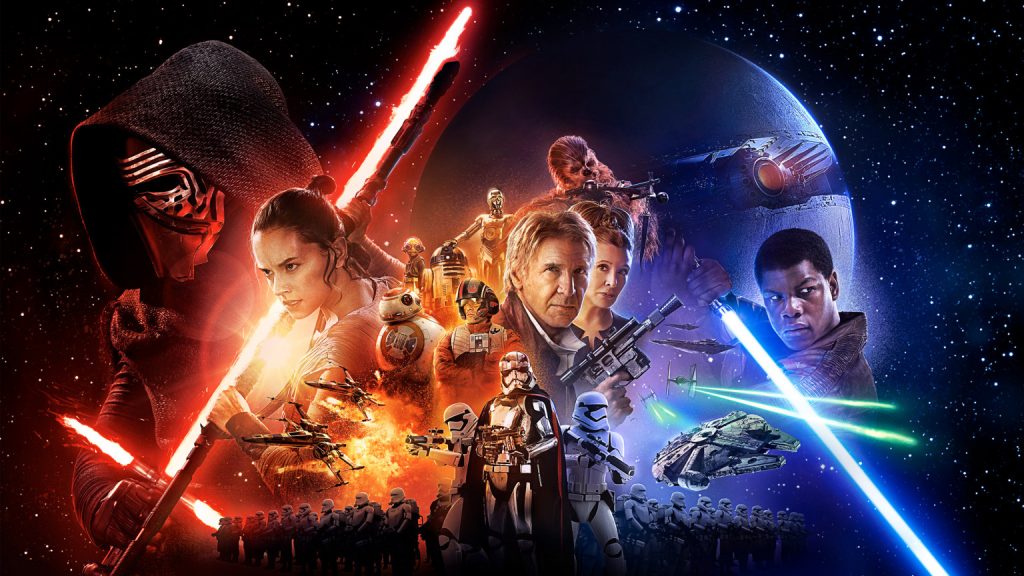 Star Wars: The Force Awakens Banner - Disney and Lucasfilm