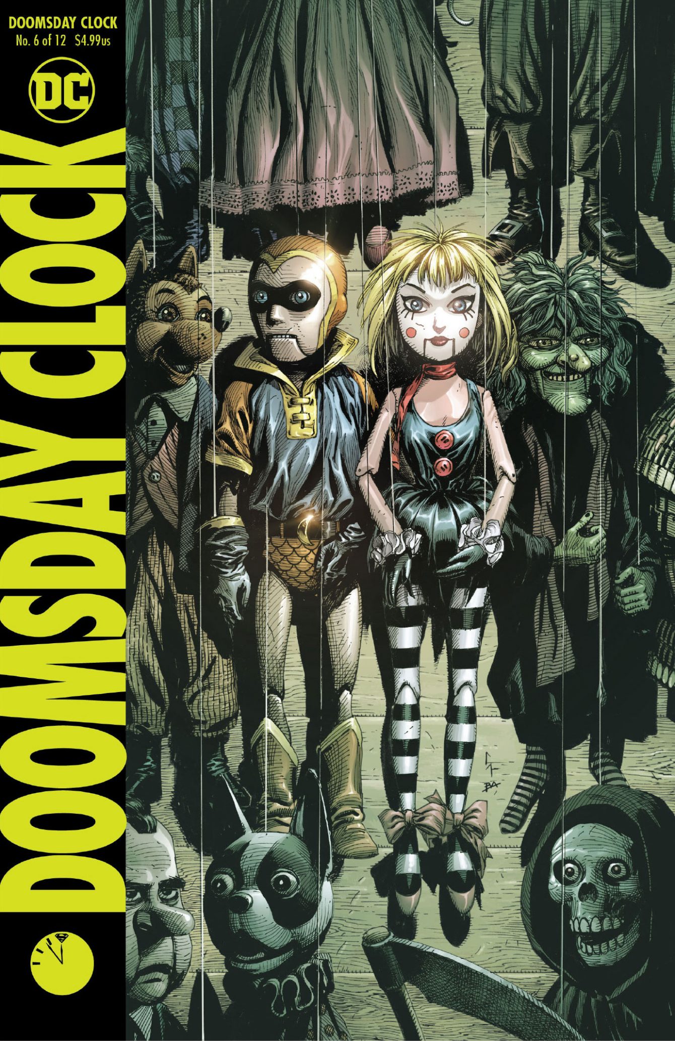 Doomsday Clock #6 Variant Cover - DC Comics