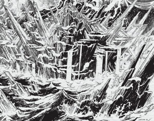 Fortress of Solitude by Ivan Reis - DC Comics