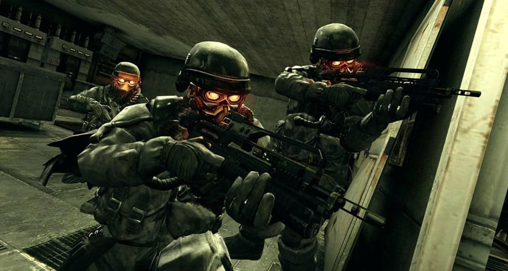 Helghast soldiers in Killzone 2