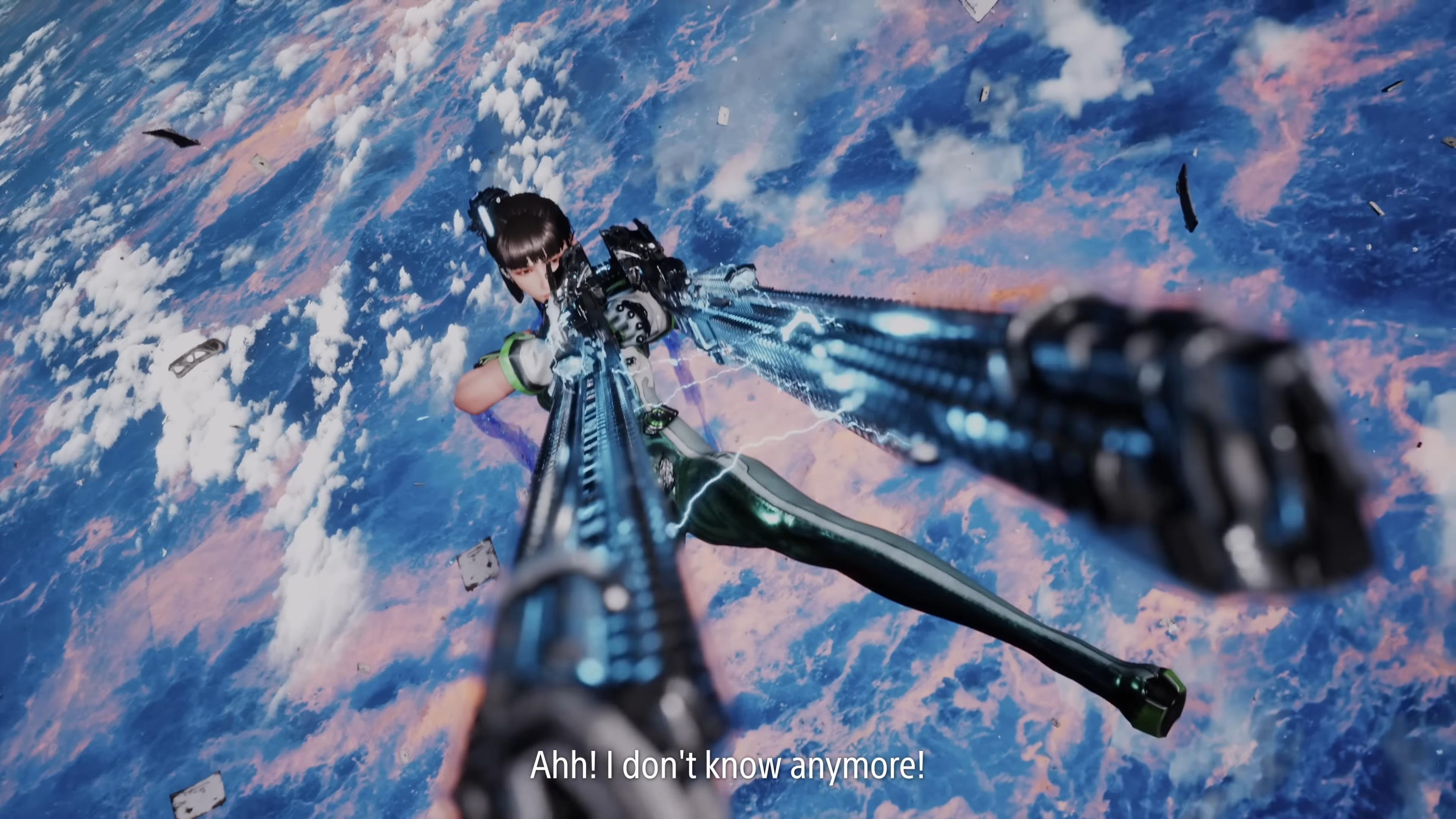 Eve (TBA) unleashes her rail cannon in Stellar Blade (2024), Shift Up
