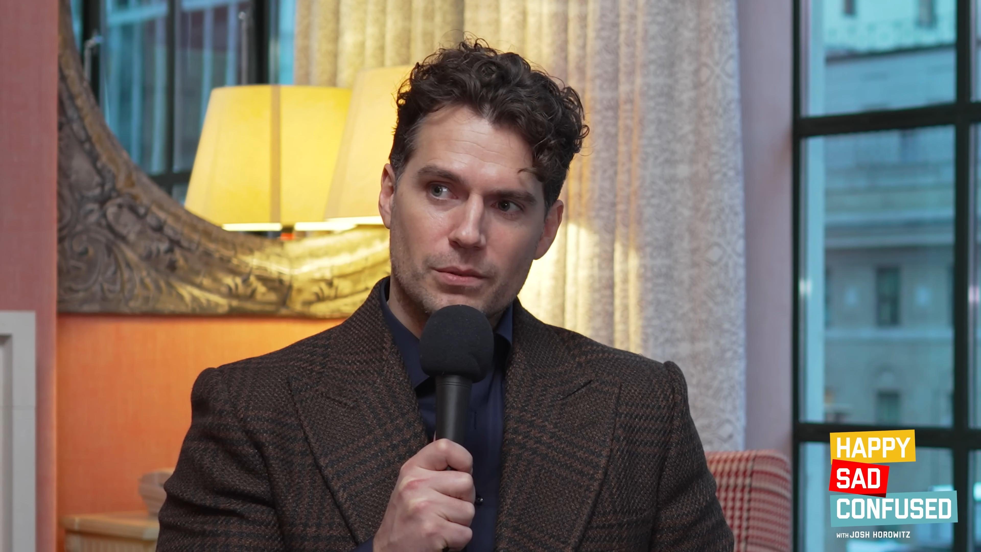 Henry Cavill talks 'Warhammer 40K' during a February 5th appearance on Josh Horowitz's 'Happy Sad Confused' podcast