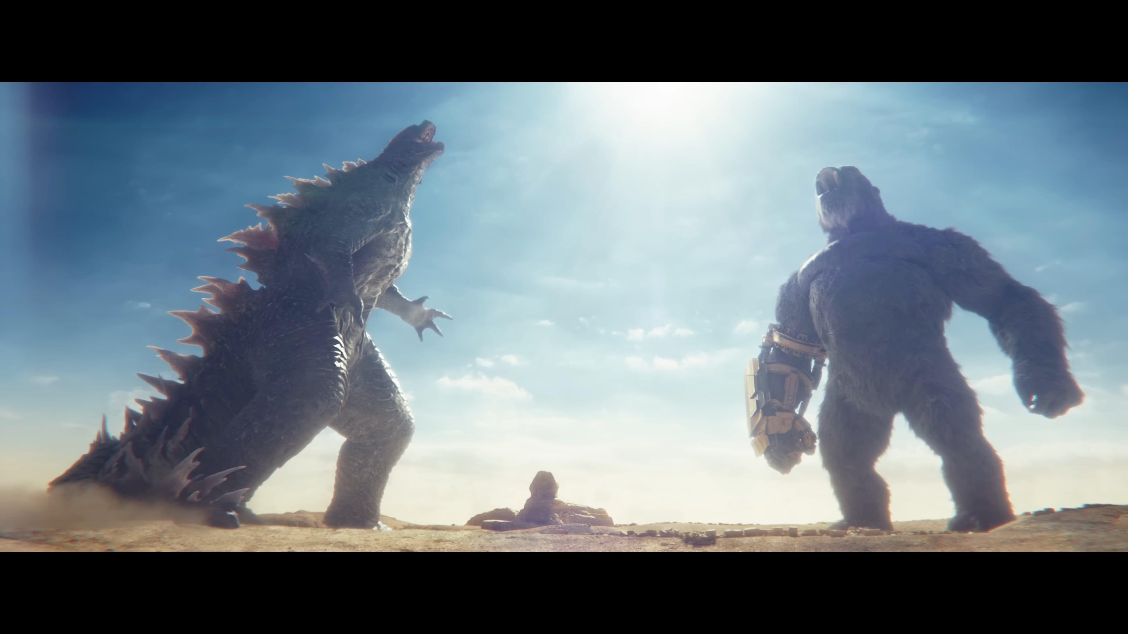 The titular duo establish their superiority in Godzilla x Kong: The New Empire (2024), Legendary