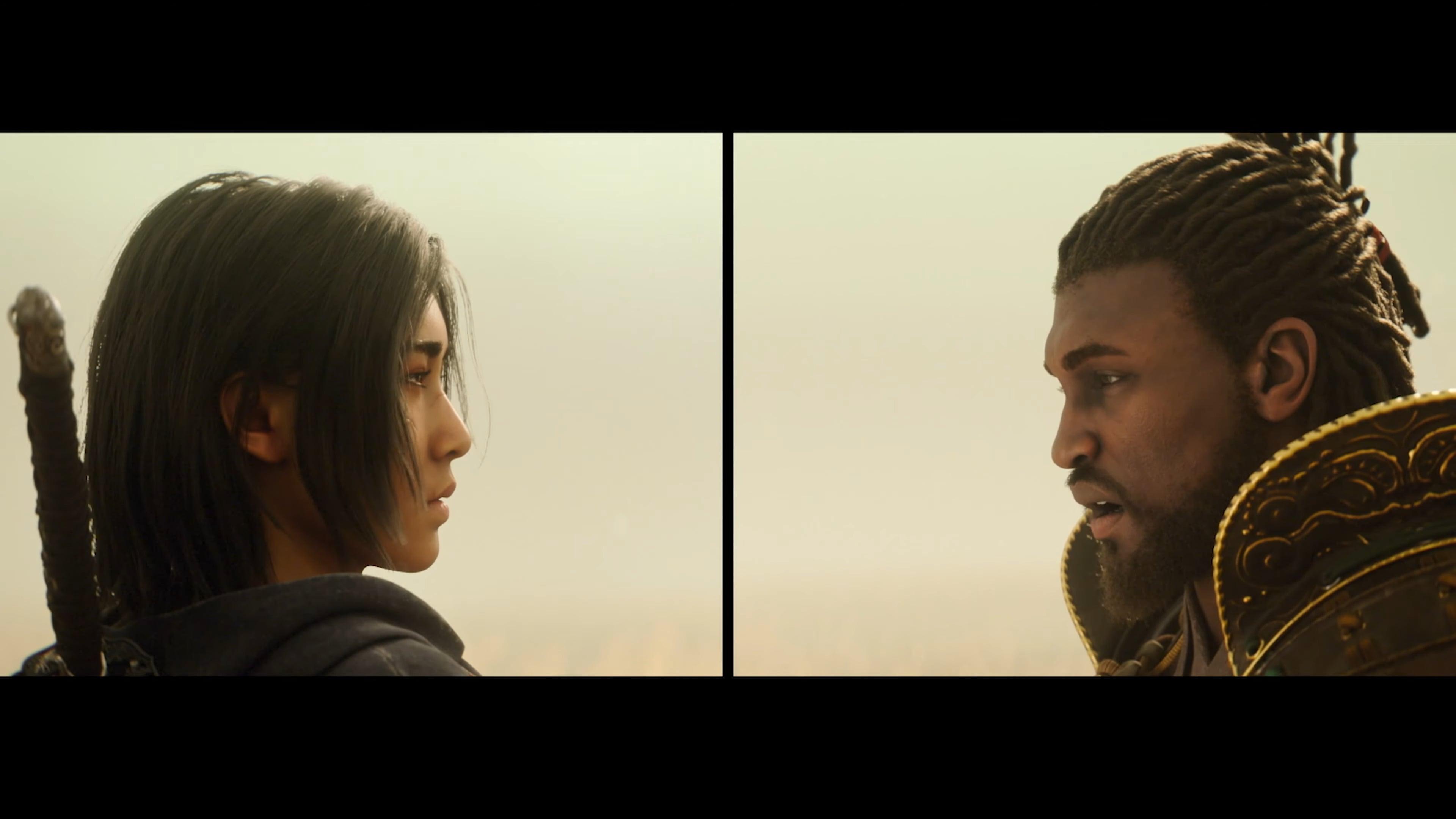 Yasuke (TBA) and Naoe (TBA) come to an agreement in Assassin's Creed Shadows (2024), Ubisoft