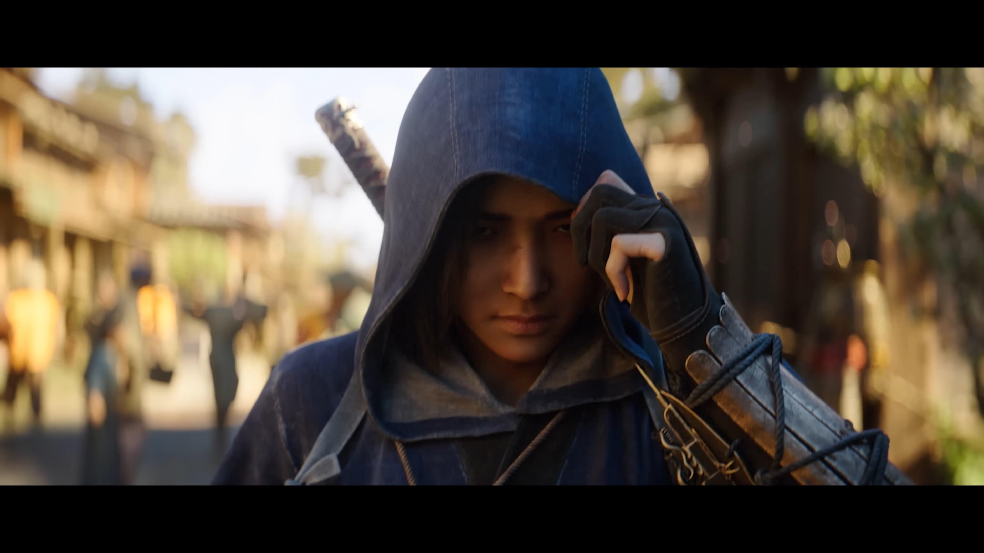 Naoe (TBA) slinks into the shadows in Assassin's Creed Shadows (2024), Ubisoft