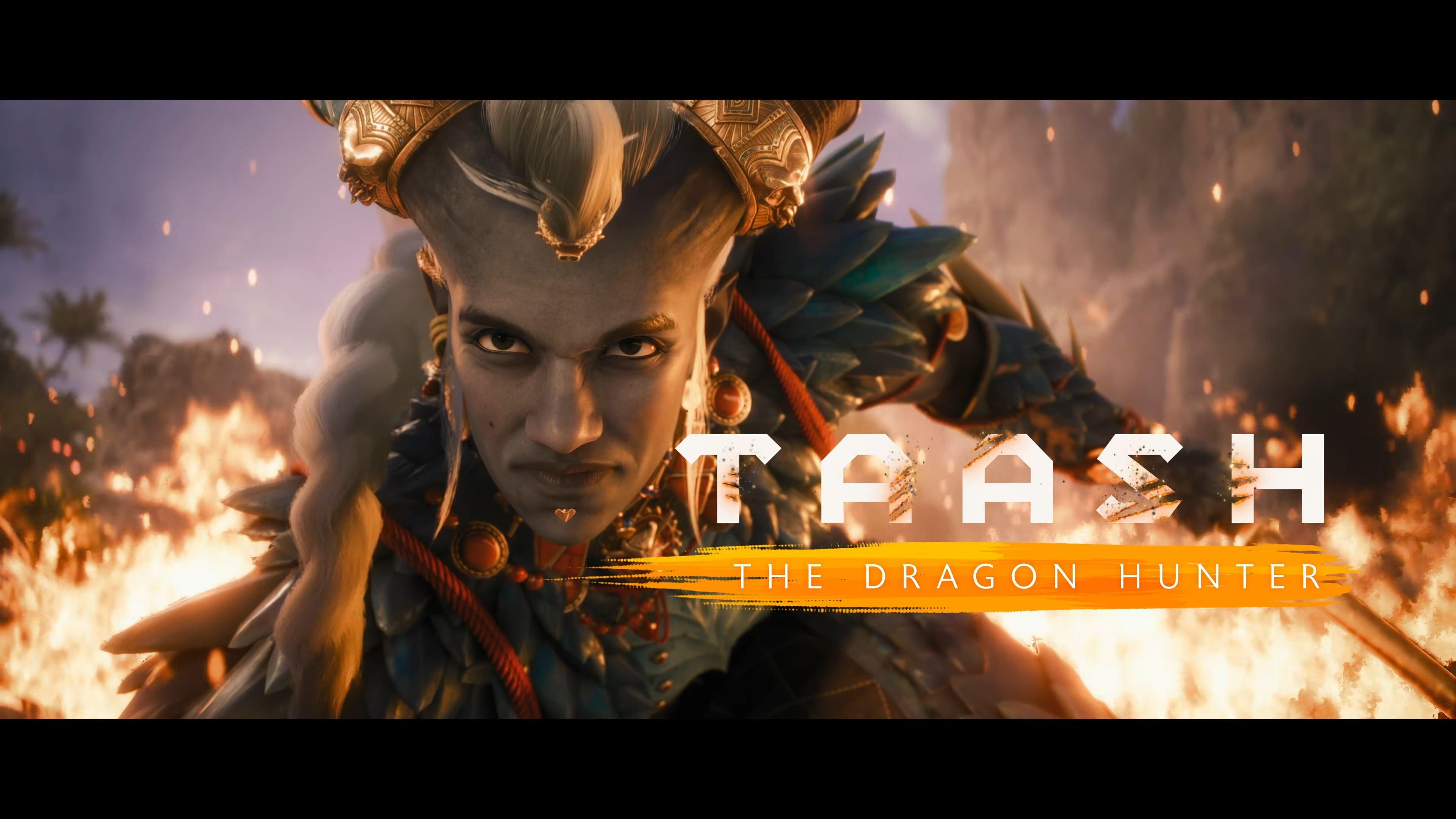 Taash (Jin Maley) is ready for a fight in Dragon Age: The Veilguard (2024), BioWare