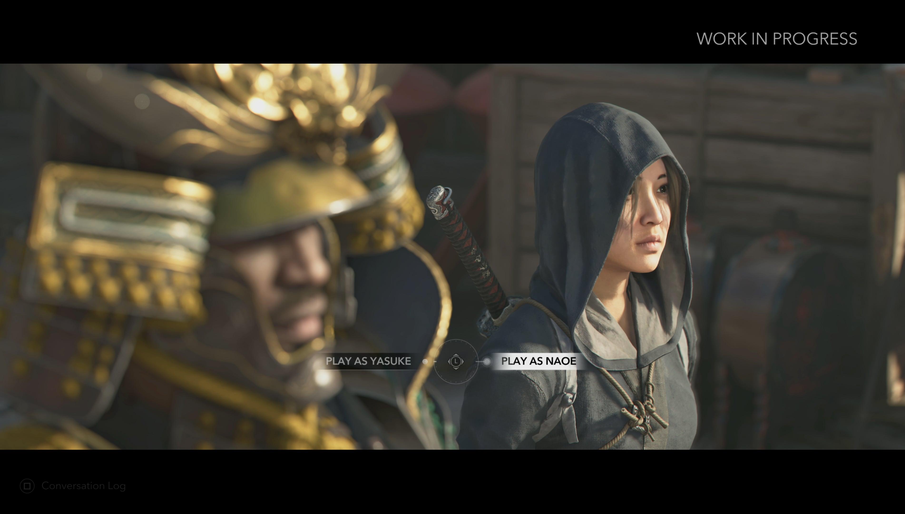 Deciding whether to play as Yasuke (TBA) or Naoe (TBA) in Assassin's Creed Shadows (2024), Ubisoft