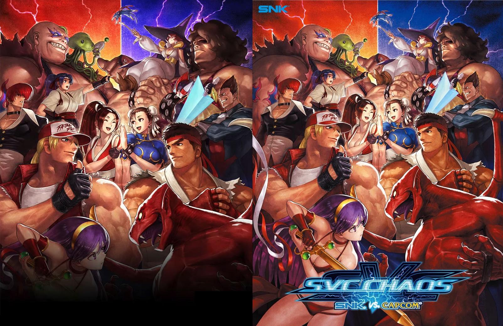 SNK vs. Capcom: SVC Chaos' Re-Release Censors Cover Art, Adds