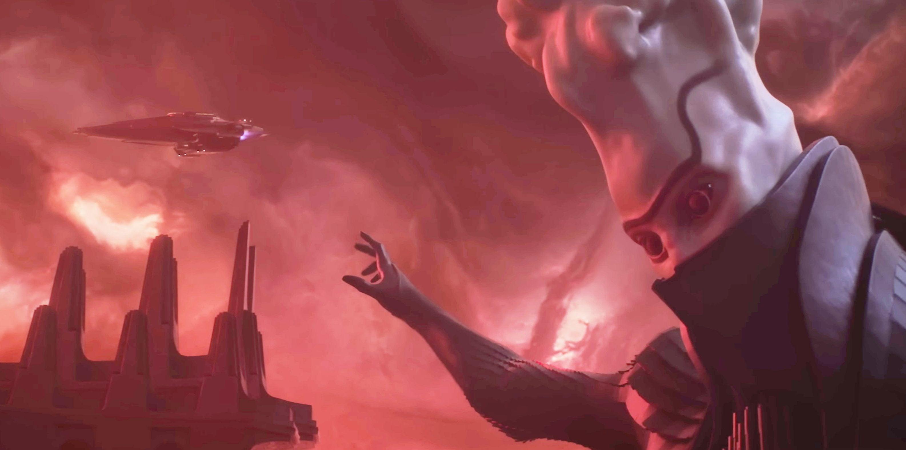 The Witness (Brandon O'Neill) prepares to unleash the Darkness in Destiny 2 - The Final Shape (2024), Bungie