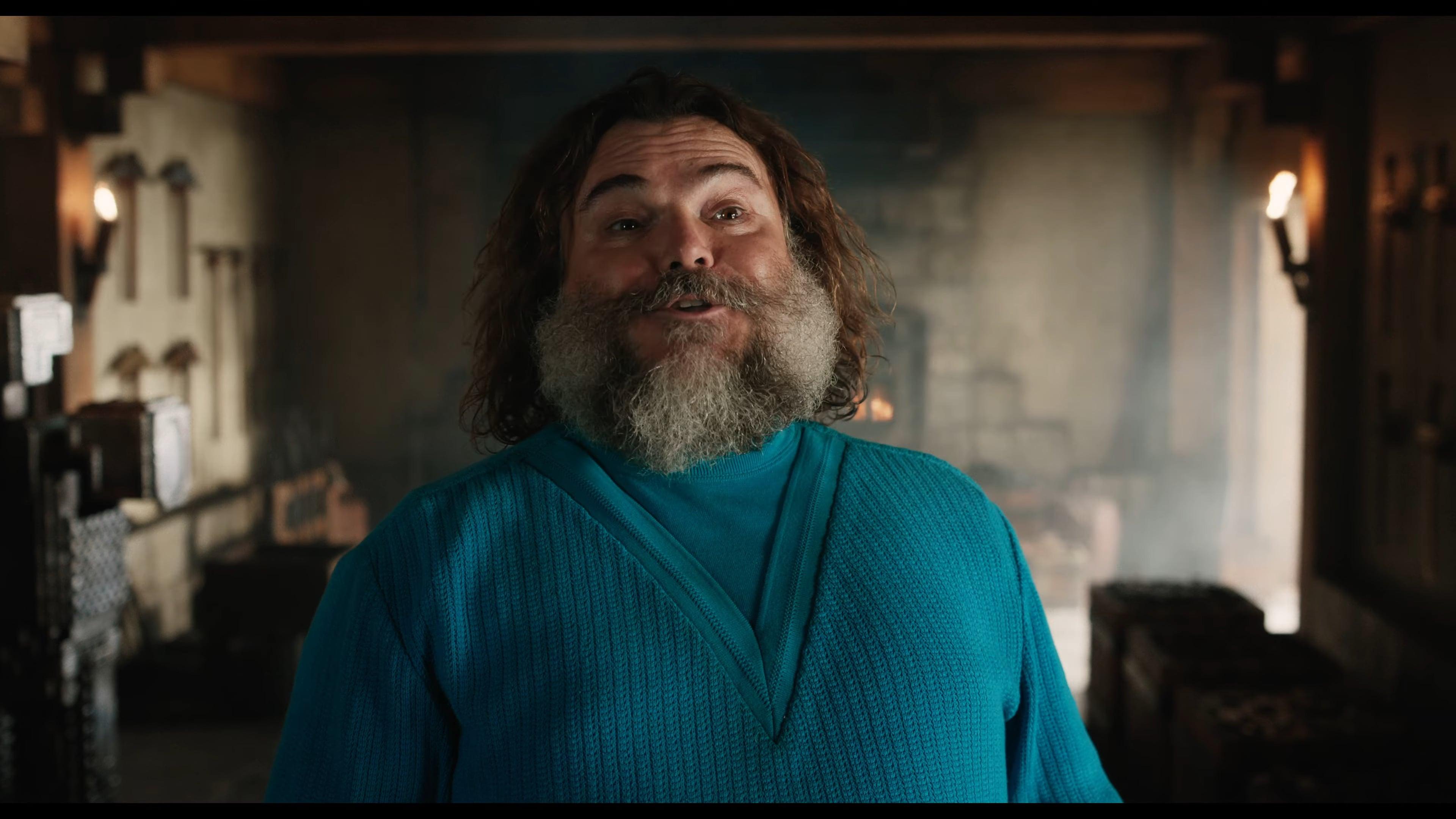 Steve (Jack Black) explains the mechanics of the Ender Pearls in Minecraft (2025), Warner Bros. Pictures