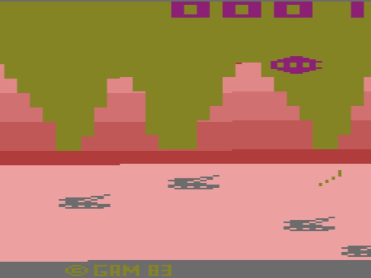 Gamma Attack Atari 2600 Gammation Retrogames