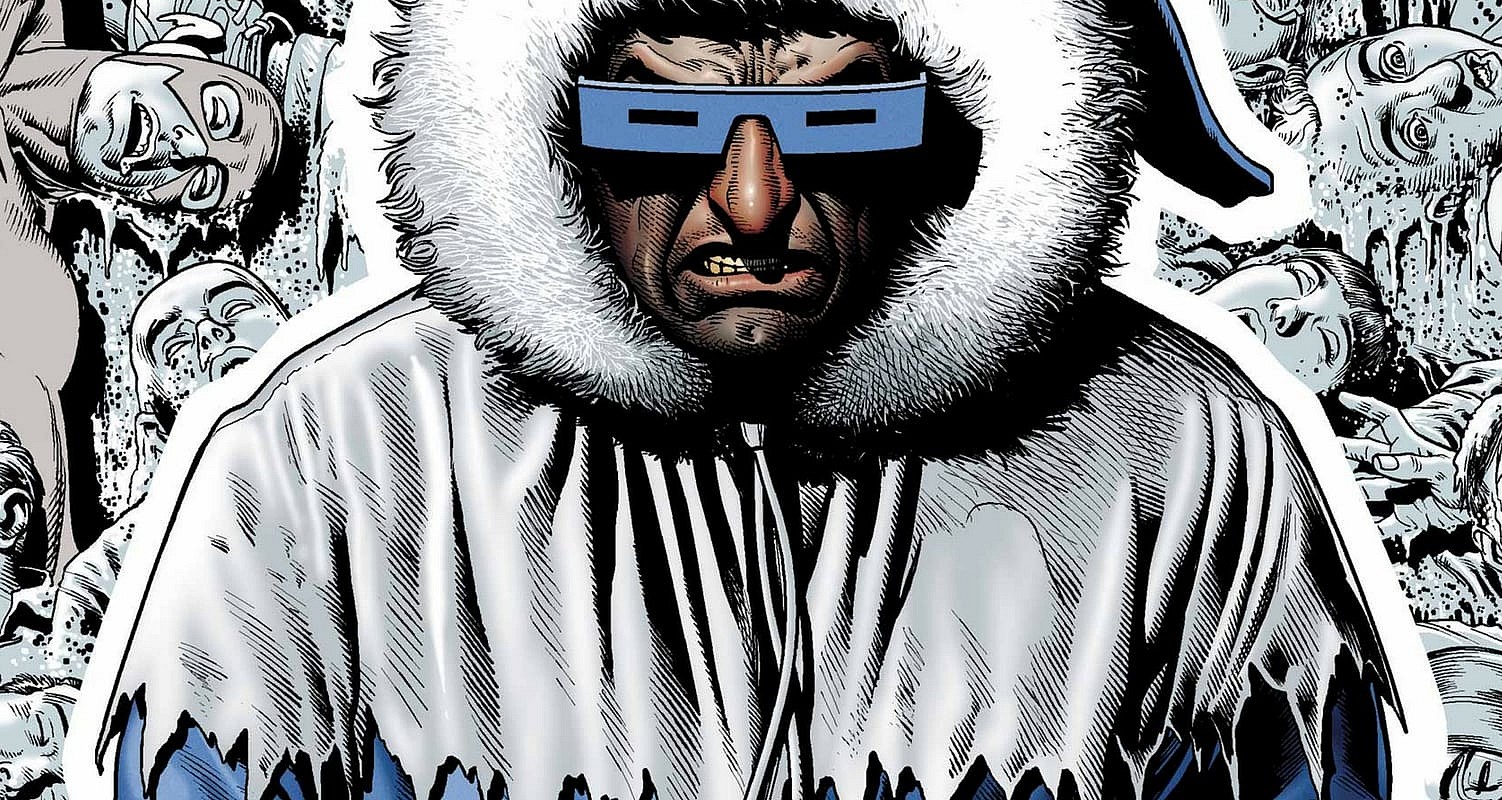 Grim-Faced Captain Cold with two pistols, DC COMICS, Screenshot via Ivan the Unstopable, Youtube