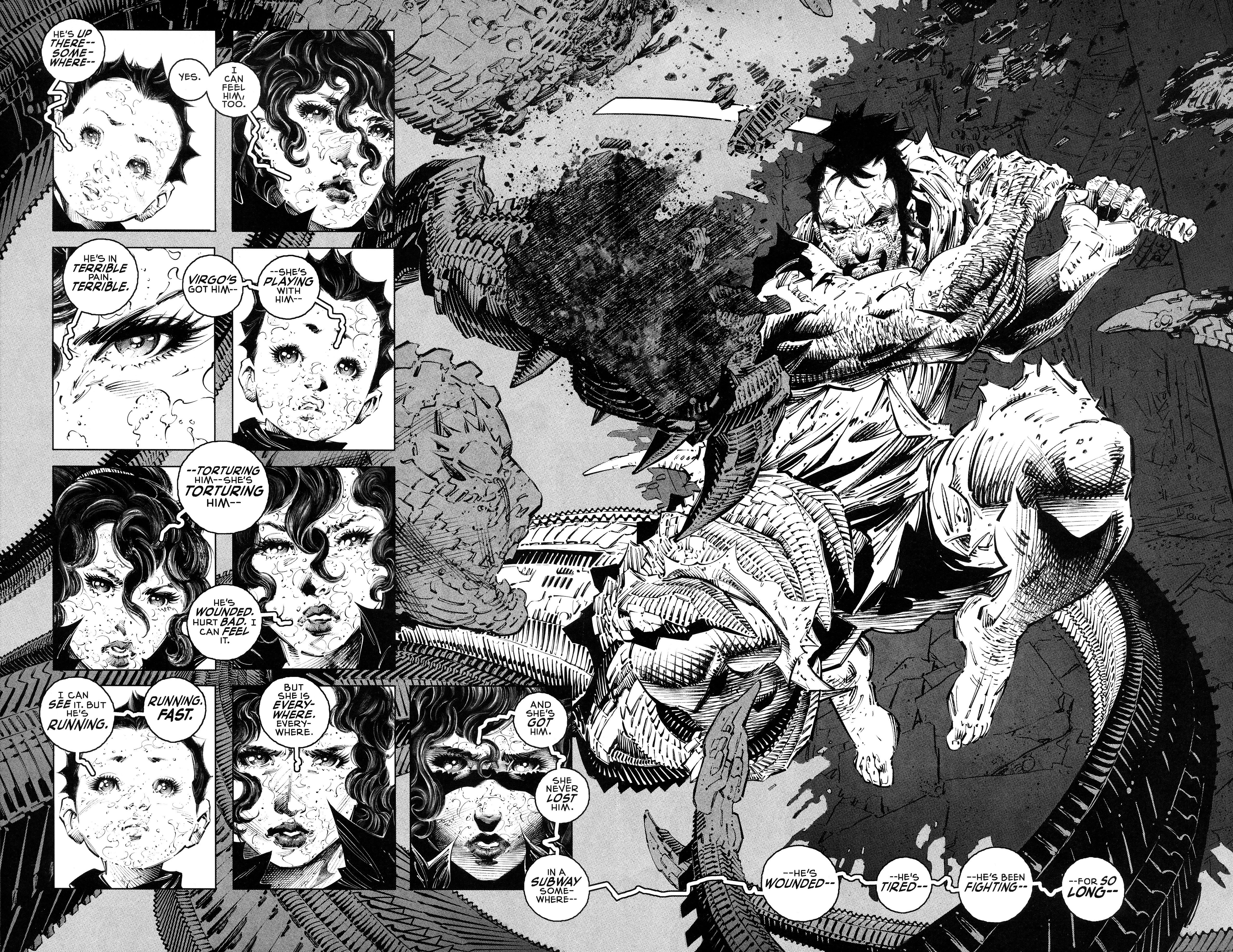 Ronin Book: II Issue #2 (2023), Frank Miller Presents. Words by Frank Miller. Art by Frank Miller, Phillip Tan, and Daniel Henriques