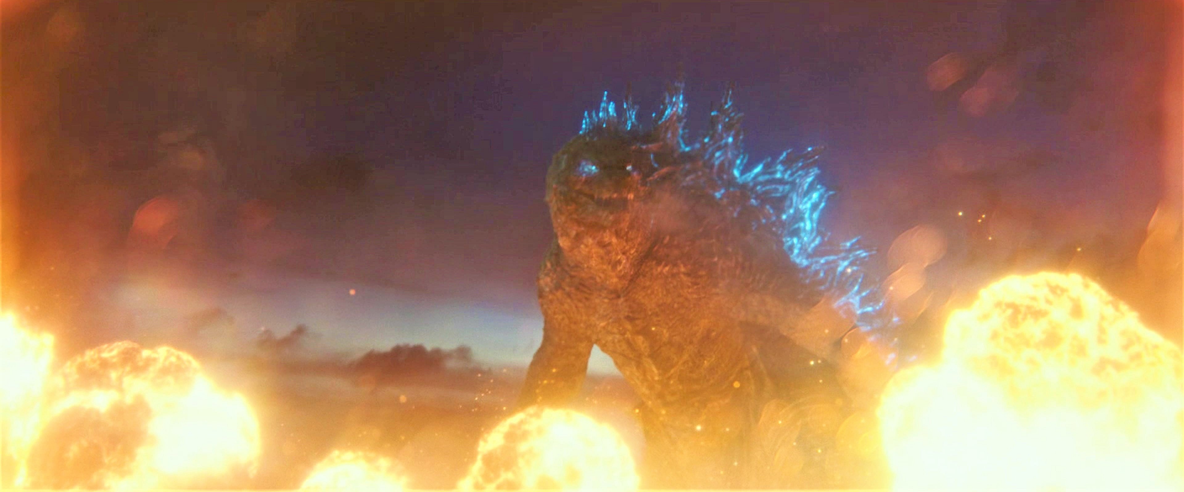 Godzilla levels Apex facility in Godzilla vs. Kong (2021), Legendary Pictures