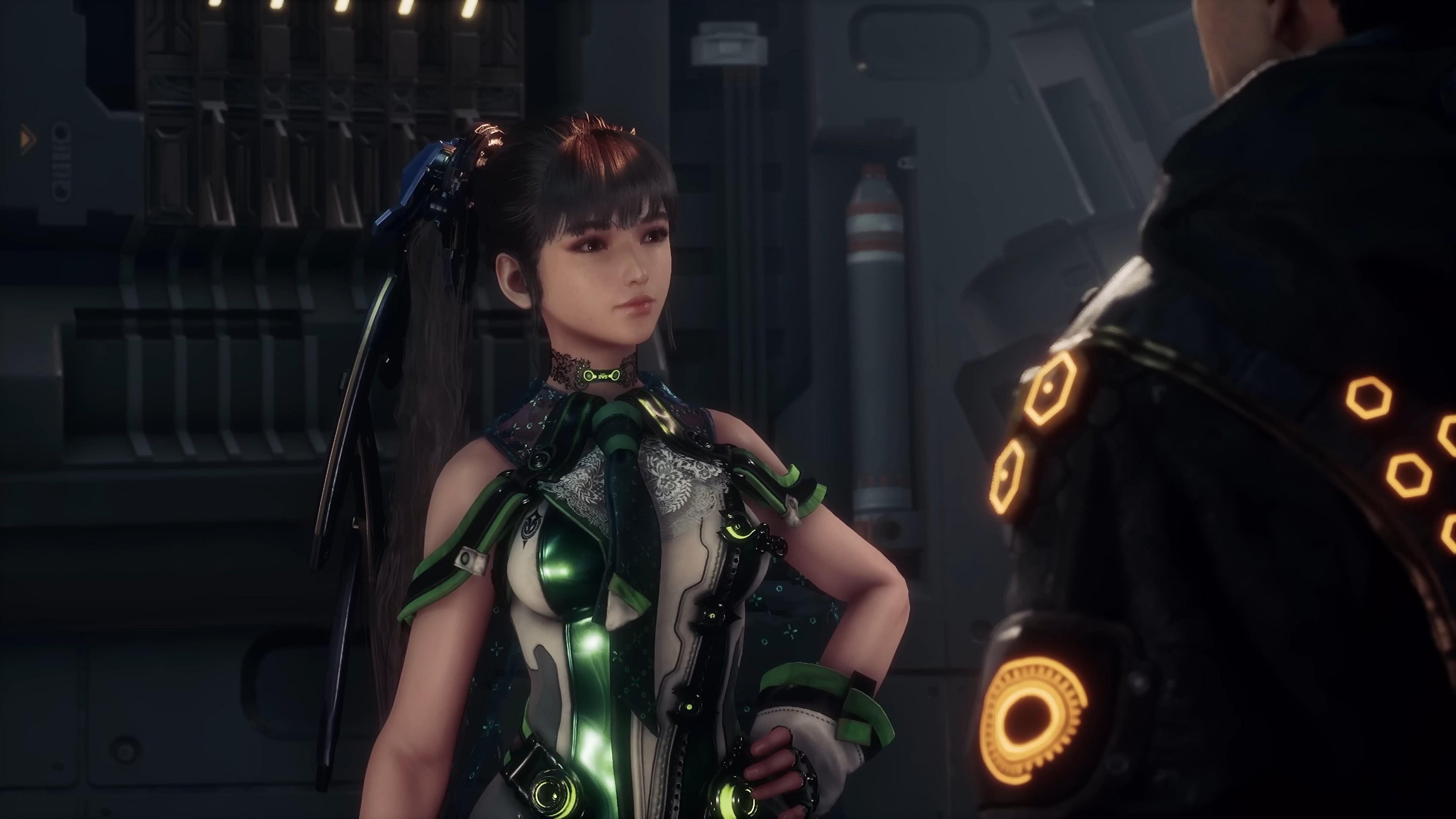 Eve (TBA) makes the acquaintance of Adam (TBA) in Stellar Blade (2024), Shift Up