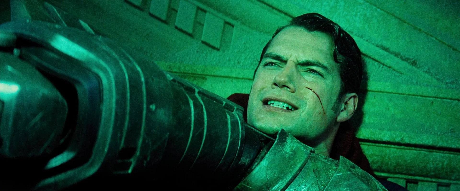Superman (Henry Cavill) begs Batman (Ben Affleck) to save his mother (Diane Lane) in Batman v Superman - Dawn of Justice: Ultimate Edition (2016), Warner Bros. Pictures