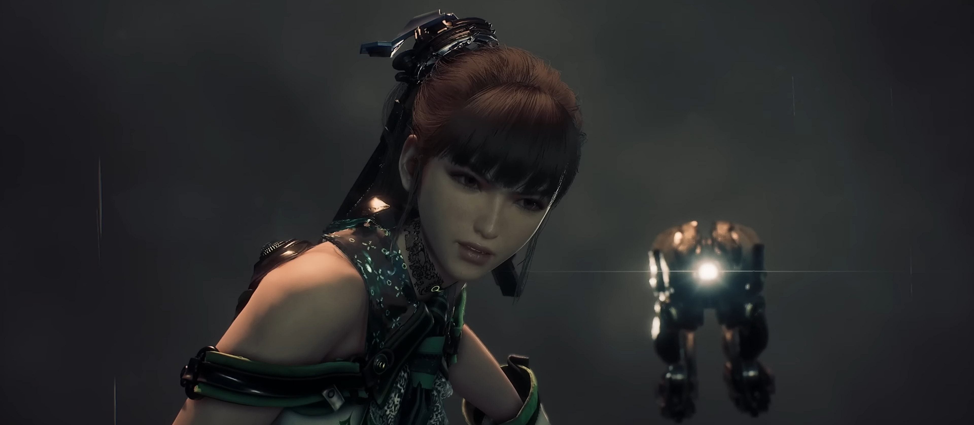 Eve (TBA) orders ADAM (TBA) to stand back in Stellar Blade (2024), Shift Up