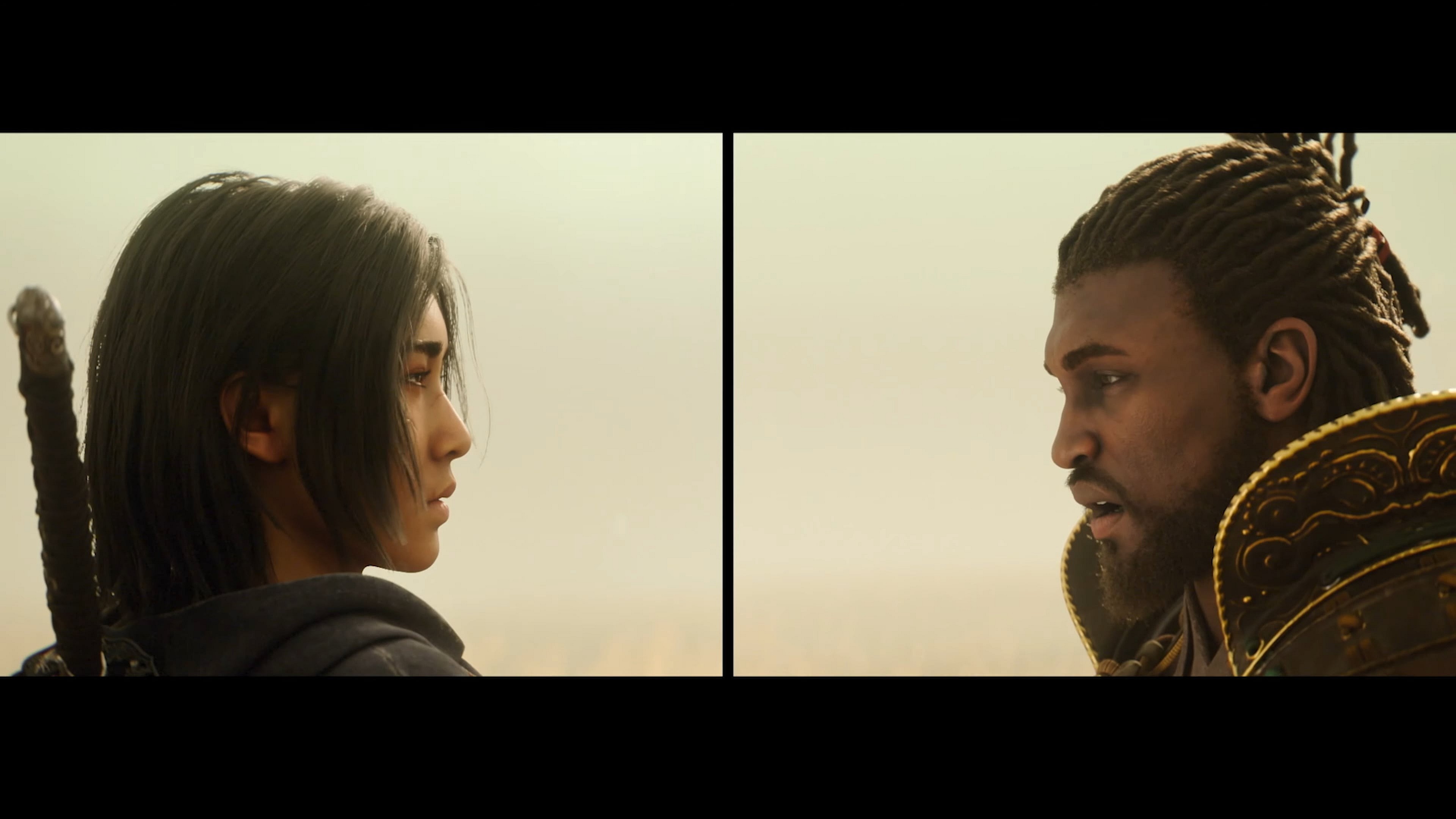 Yasuke (TBA) and Naoe (TBA) come to an agreement in Assassin's Creed Shadows (2024), Ubisoft