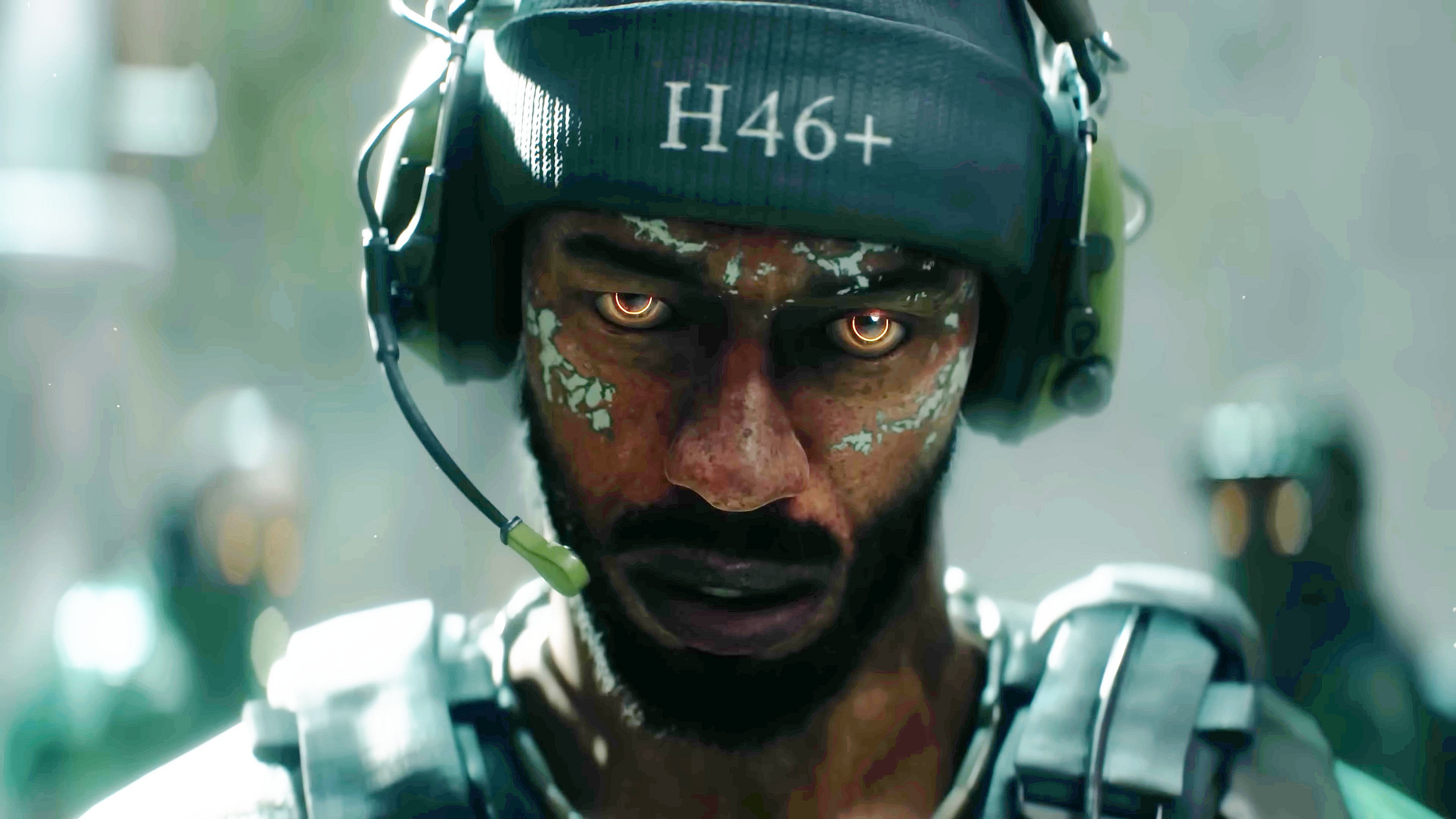 An operator is infected by the Dark Protocol AI in Battlefield 2042 (2021), Electronic Arts