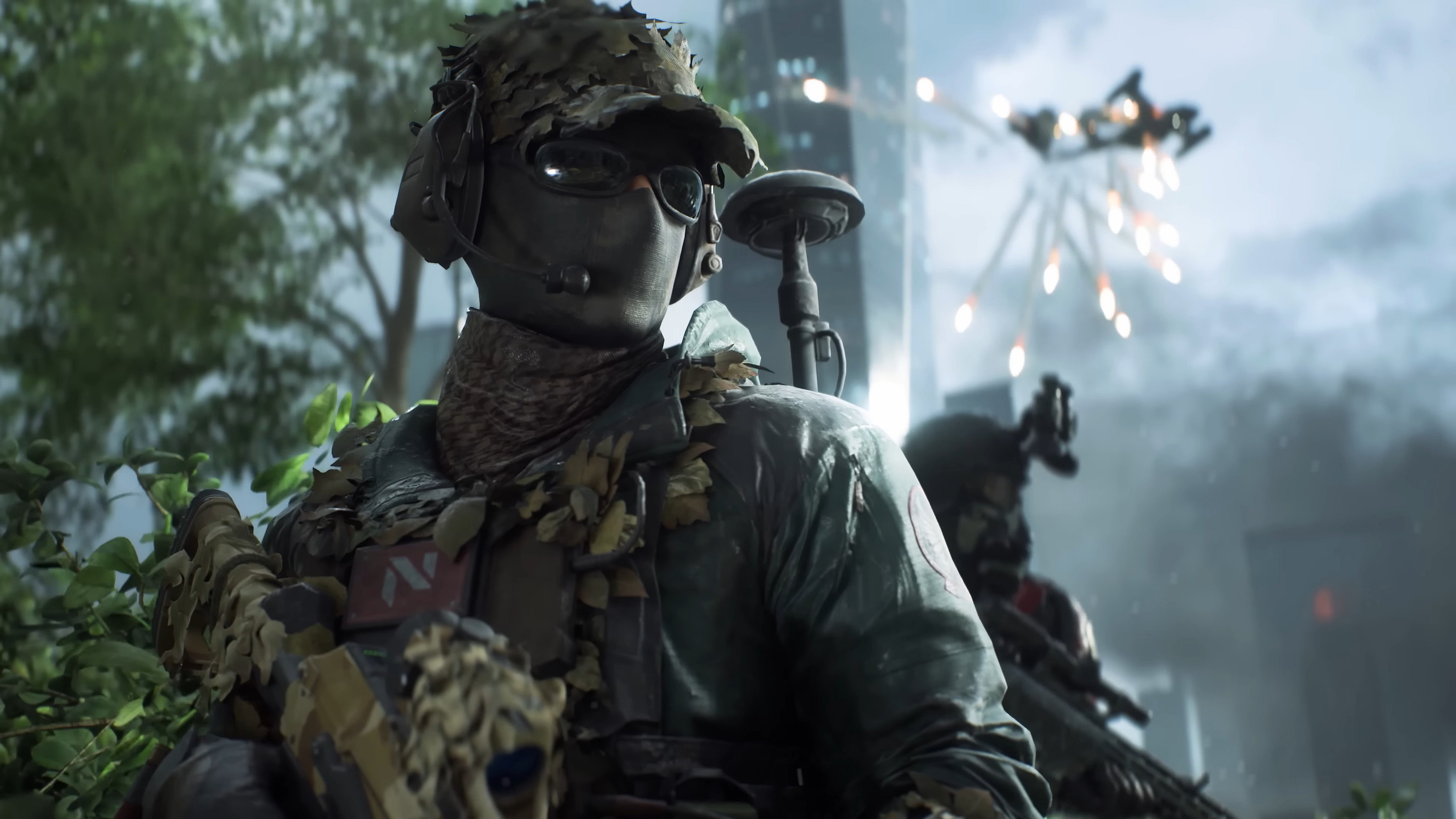 An operator takes to the field in Battlefield 2042 (2021), Electronic Arts