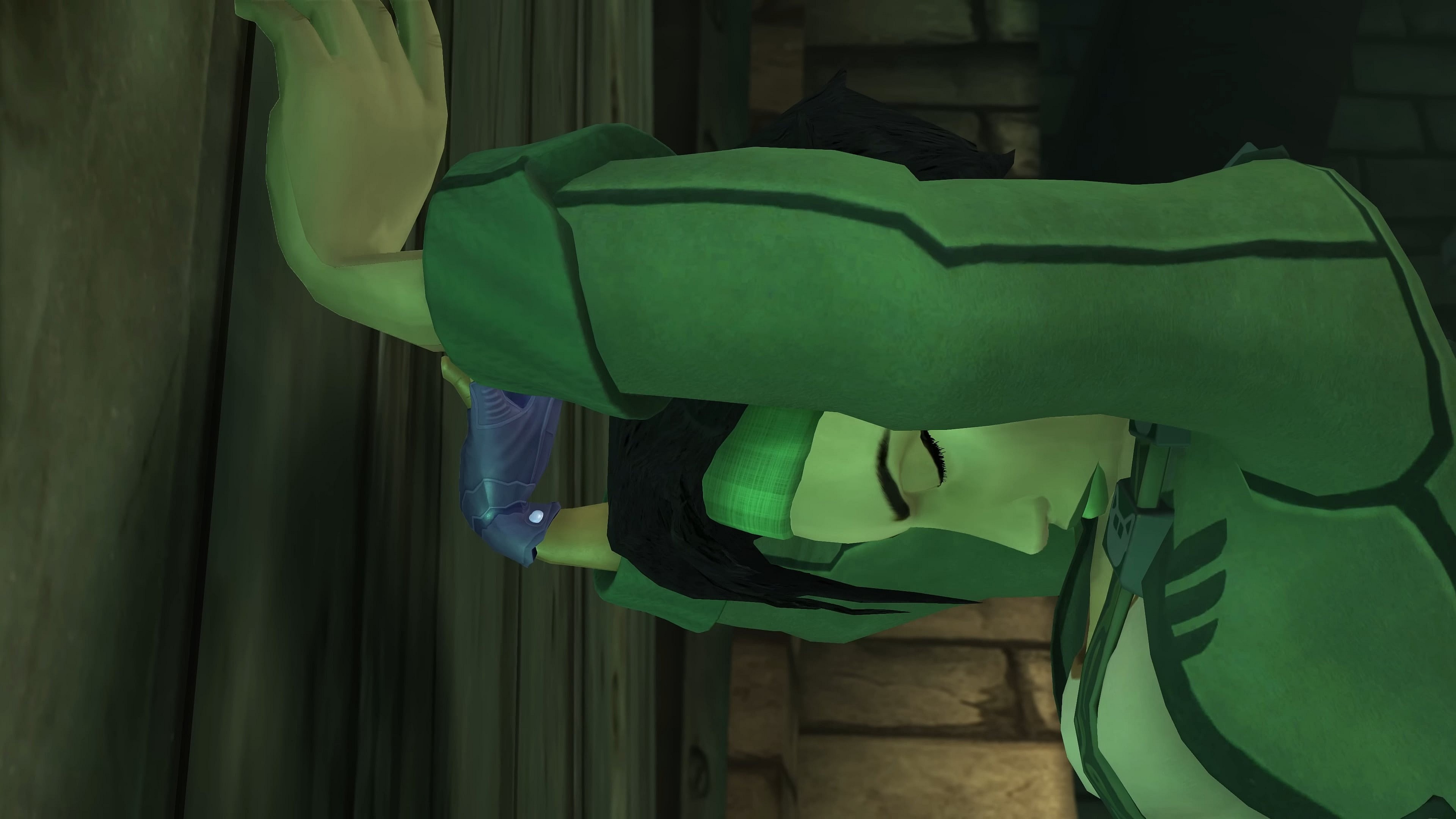 Jade (Jodi Forrest) finds herself at her wits end in Beyond Good & Evil - 20th Anniversary Edition (2024), Ubisoft