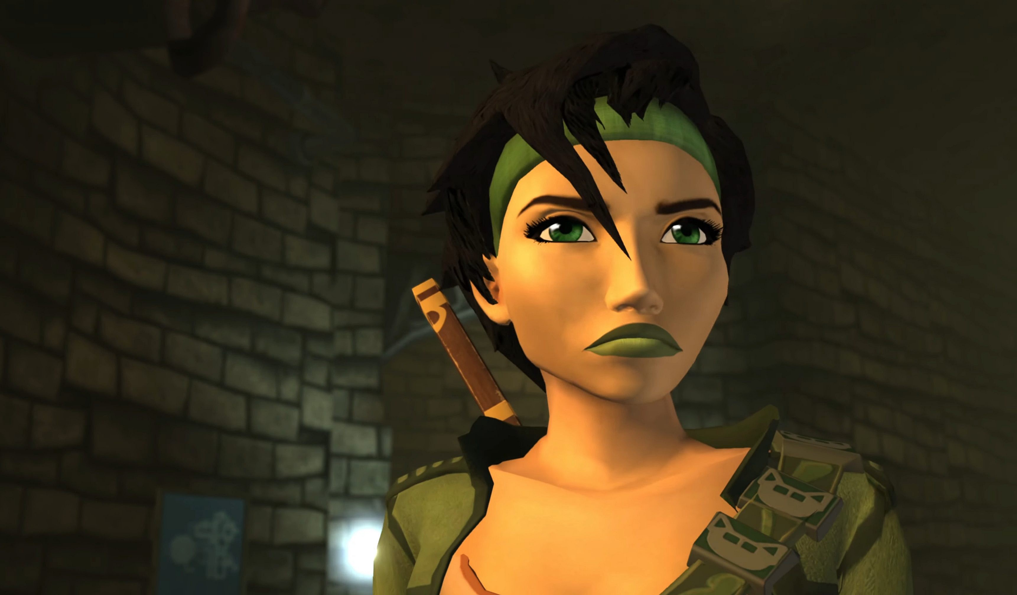 Jade (Jodi Forrest) is ready for a fight in Beyond Good & Evil - 20th Anniversary Edition (2024), Ubisoft