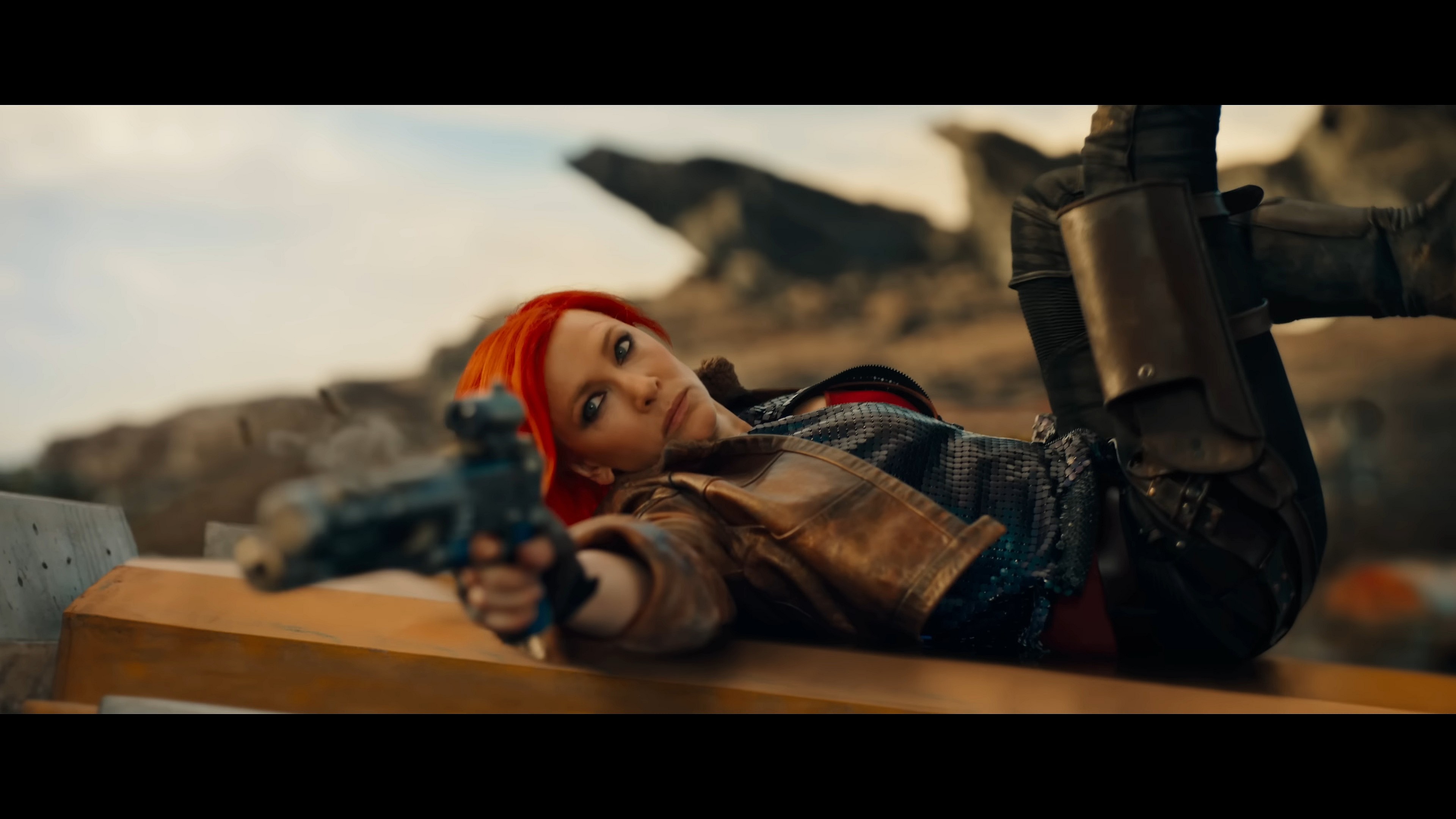 Lillith (Cate Blanchett) locks and loads in Borderlands (2024), Lionsgate