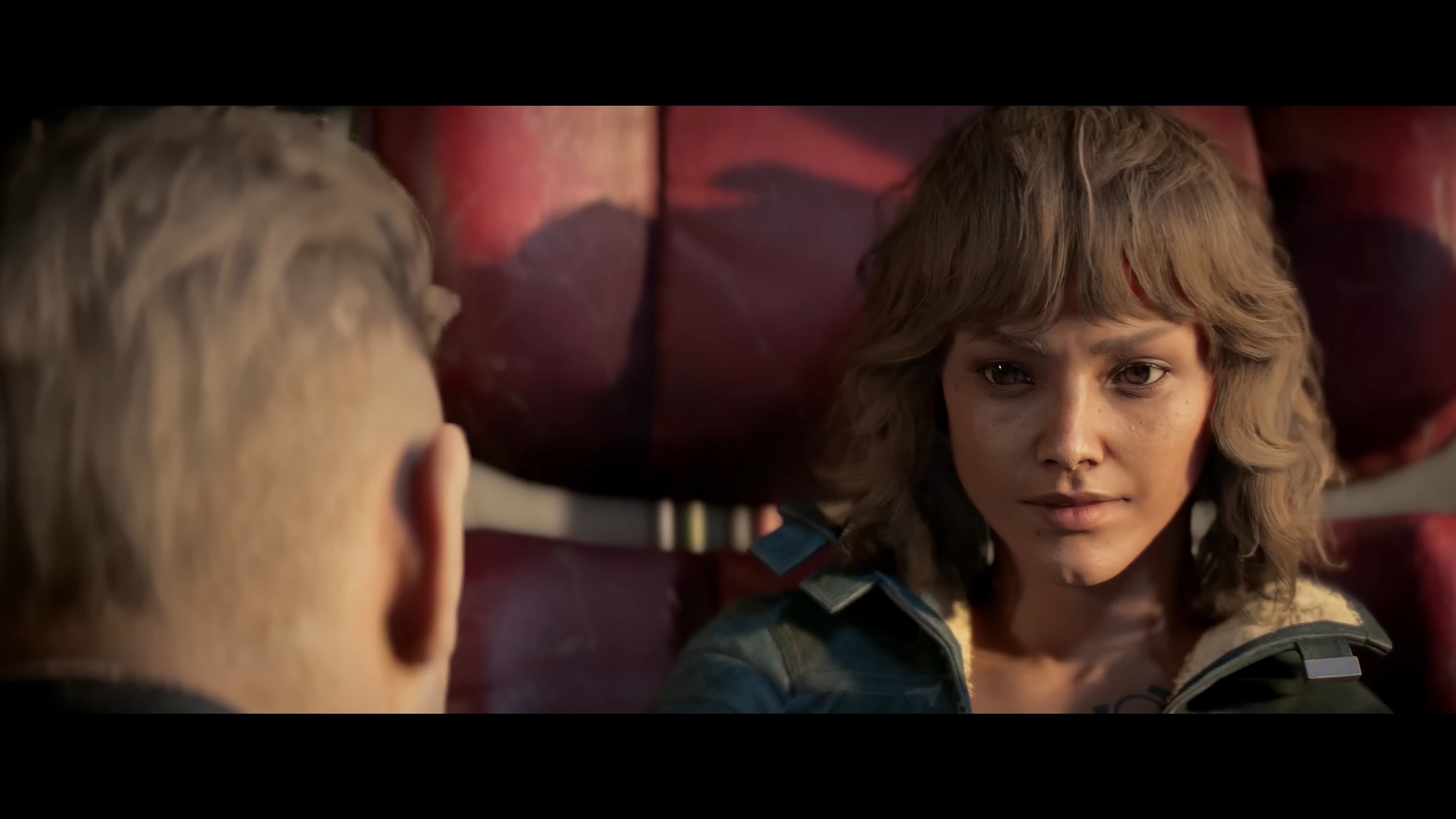 Kay Vess (Humberly González) agrees to help a fellow smuggler in Star Wars Outlaws (2024), Ubisoft