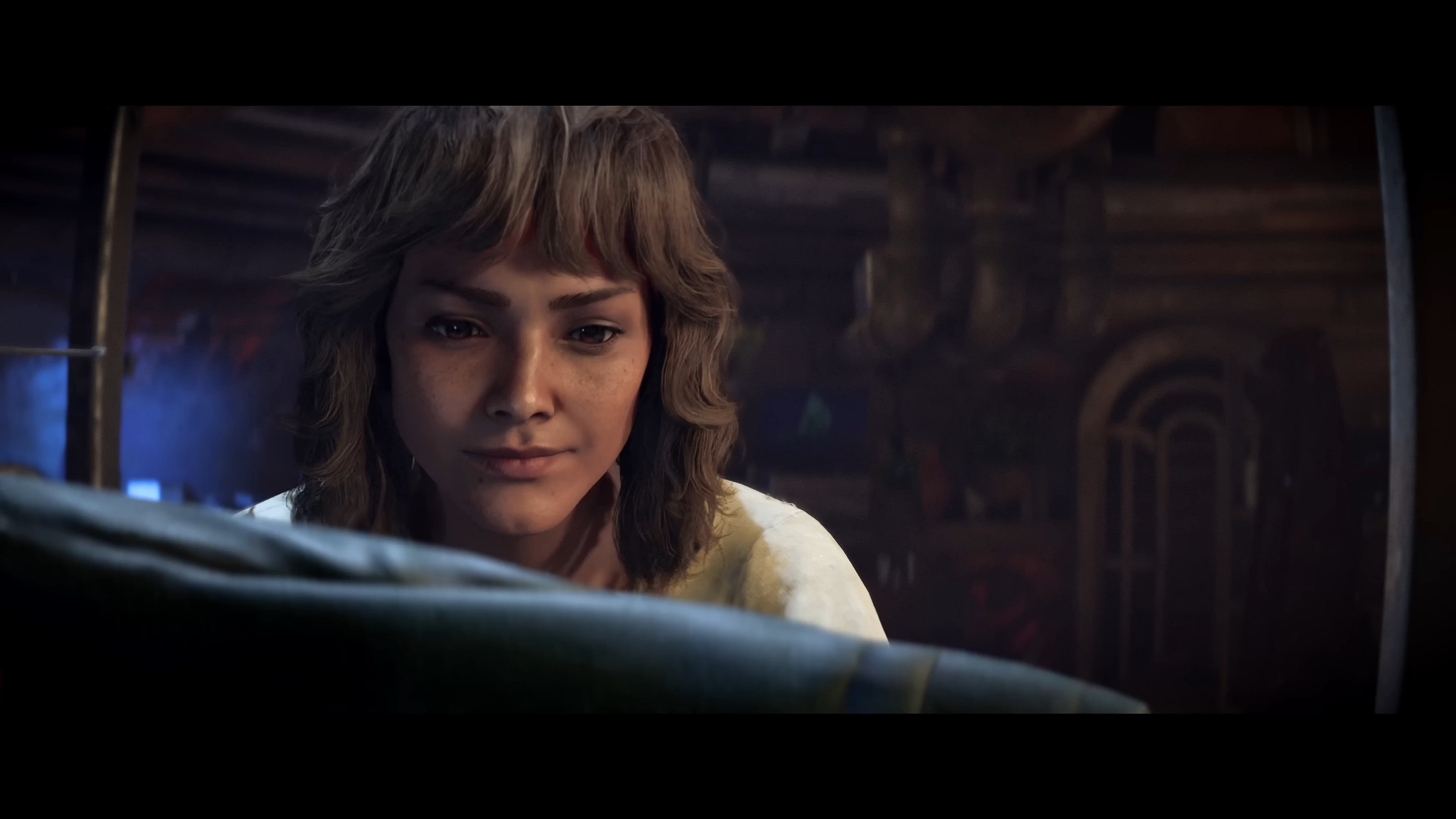 Kay Vess (Humberly González) dons her signature attire in Star Wars Outlaws (2024), Ubisoft