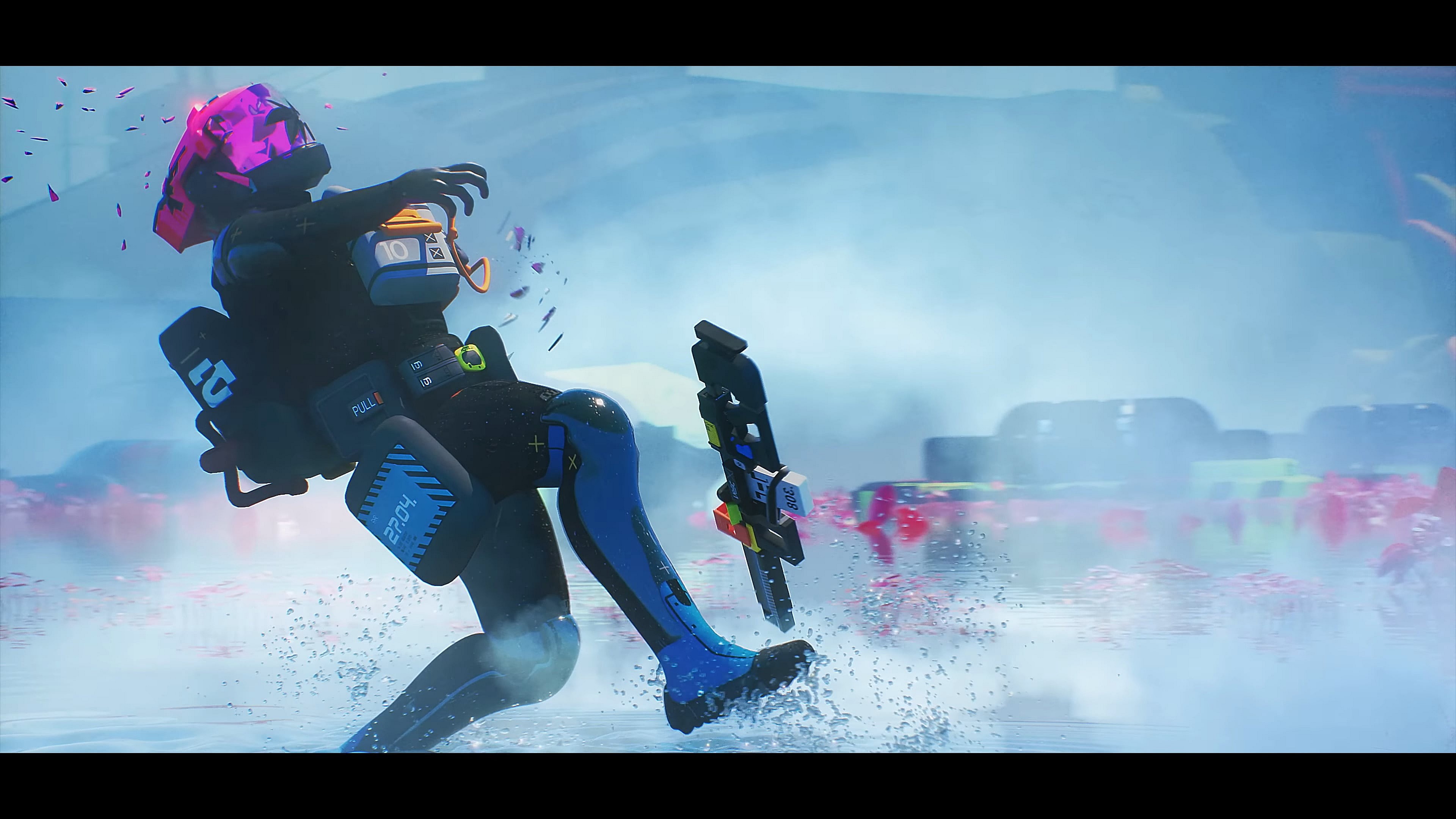 A player meets their end in Marathon (2024), Bungie