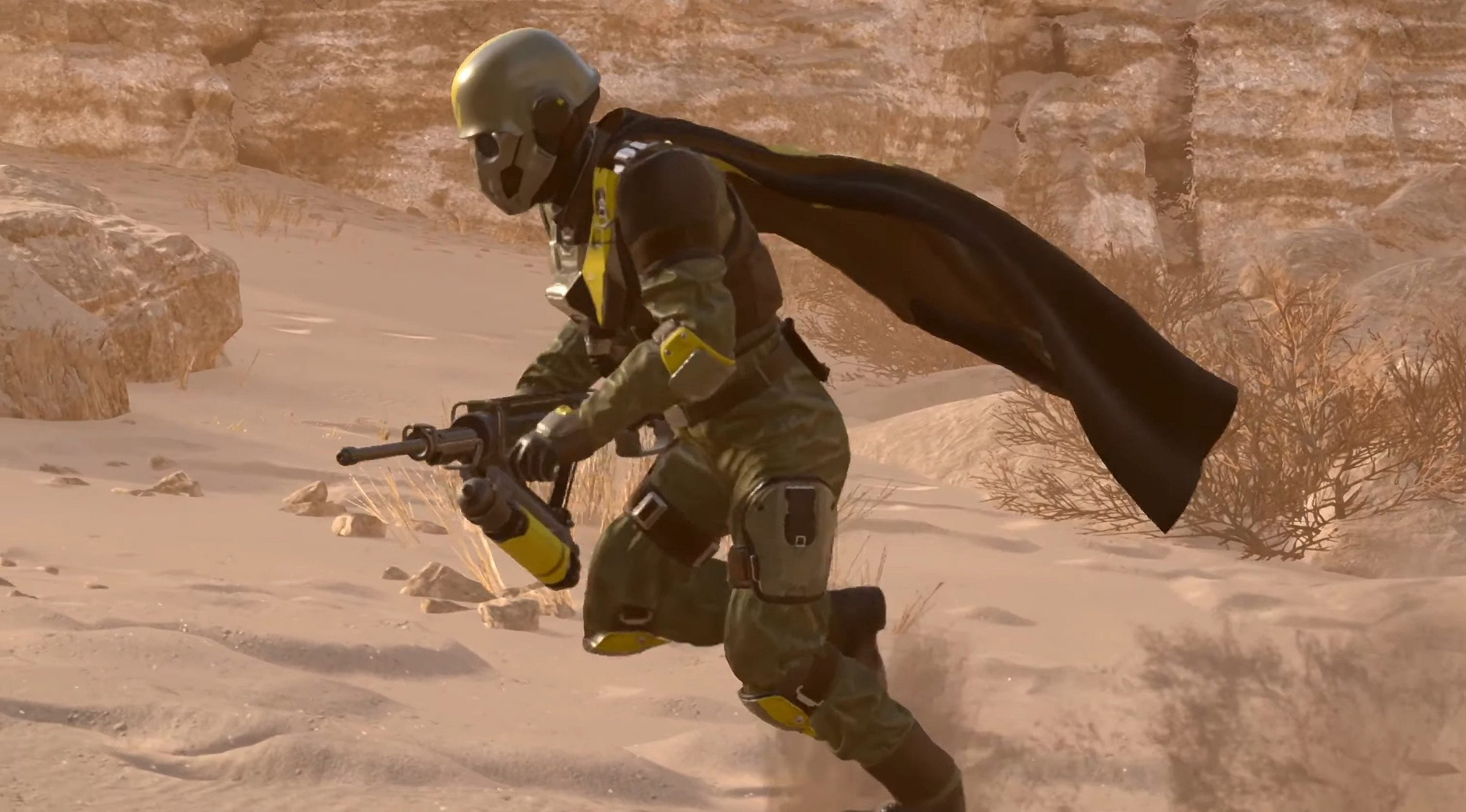 A Helldiver prepares to sterilize the Terminid menace in Helldivers 2 (2024), Arrowhead Game Studios