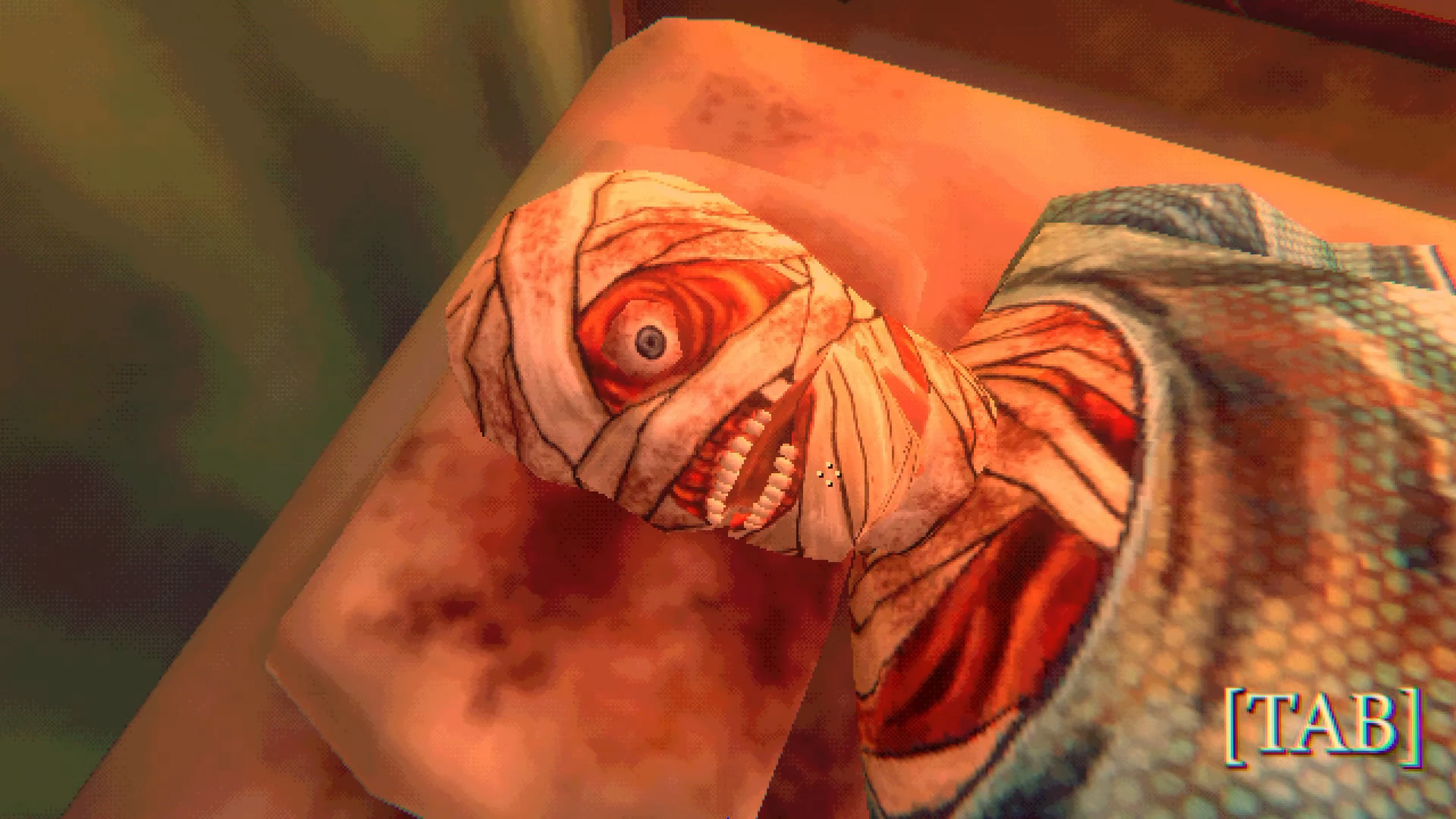 Captain Curly has seen better days in Mouthwashing (2024), Wrong Organ